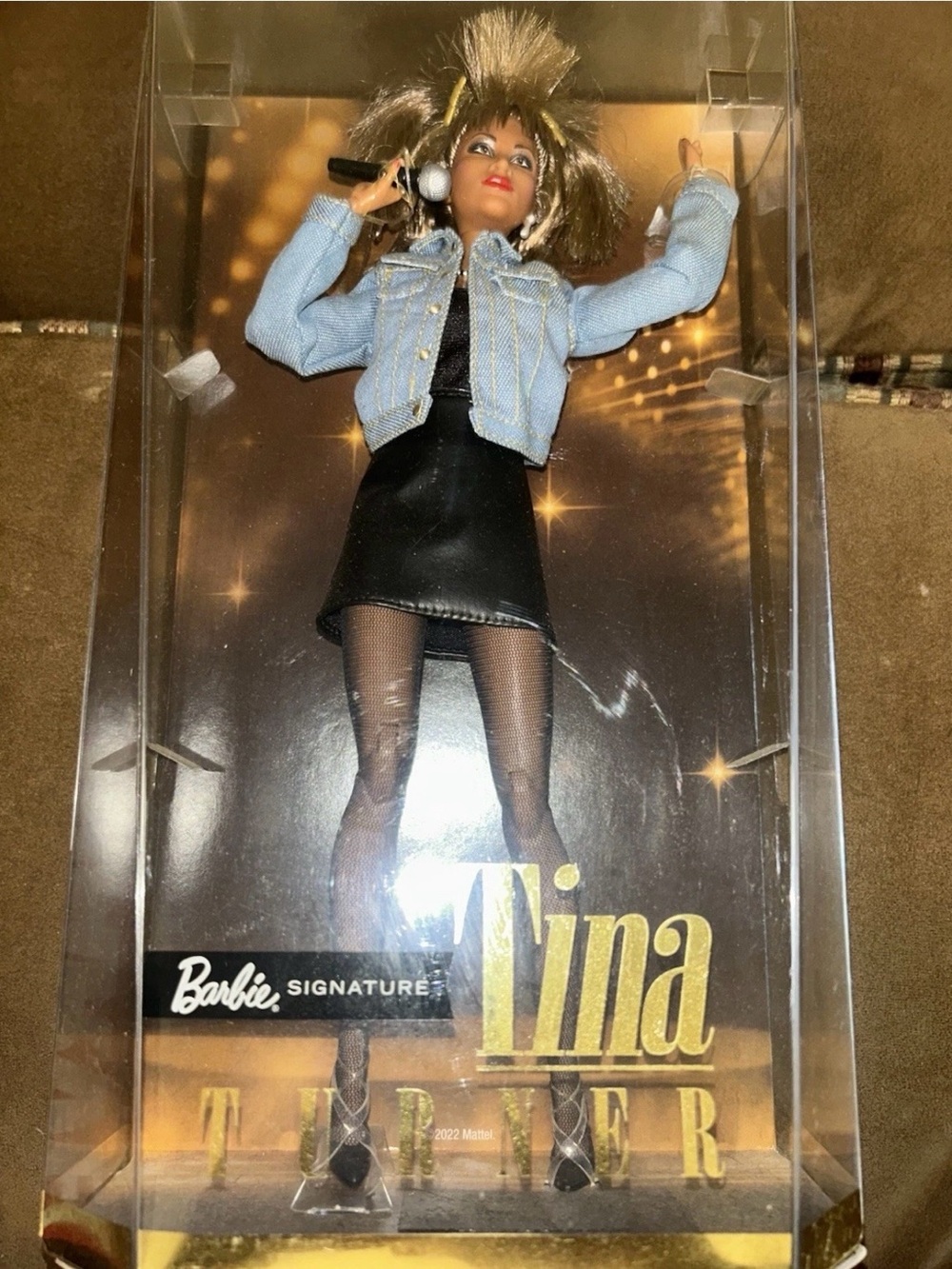 Barbie Tina Turner Doll - Black, Light Blue, Blonde